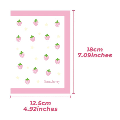 A6 Stationery Storage Folder - Zipper Document Pouch for School & Office Supplies