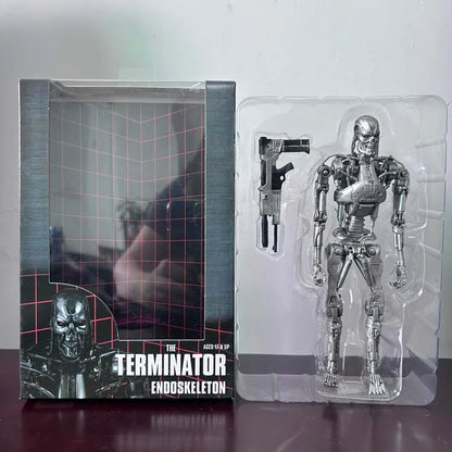 NECA The Terminator Genisys T-800 Guardian Action Figure – Endoskeleton Model, Joint Movable Doll, Collectible Toy Gift