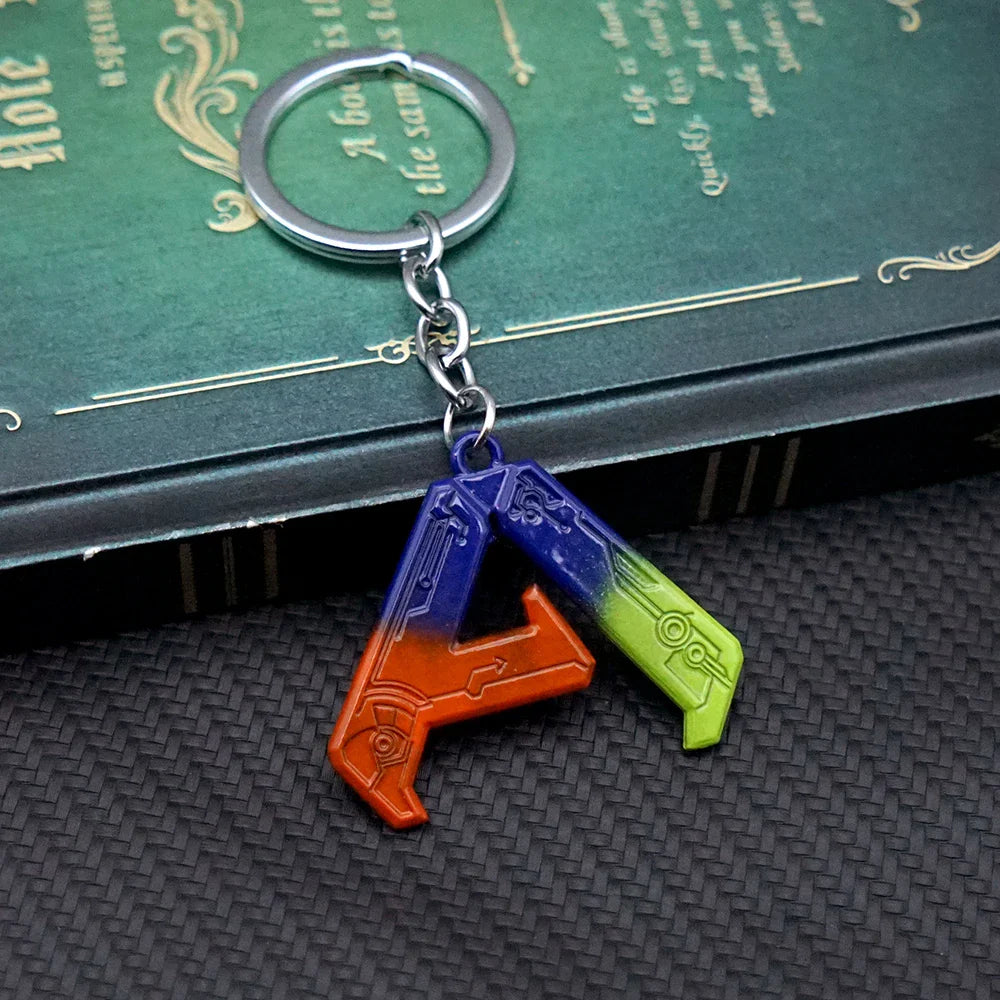 ARK: Survival Evolved Keychain – Game Logo Key Ring for Men, Gaming Accessories LLavero Pendant Gift