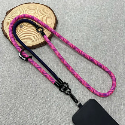 120CM Crossbody Neck Cord Lanyard – 8MM Detachable Wrist Strap, Anti-Lost Cell Phone Case Hang Chain for Outdoors