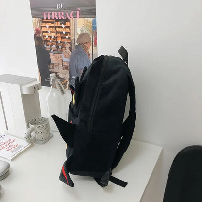 Cartoon Hedgehog Plush Backpack — Large Capacity Schoolbag Handbag for Girls, Cute Student Bag Gift
