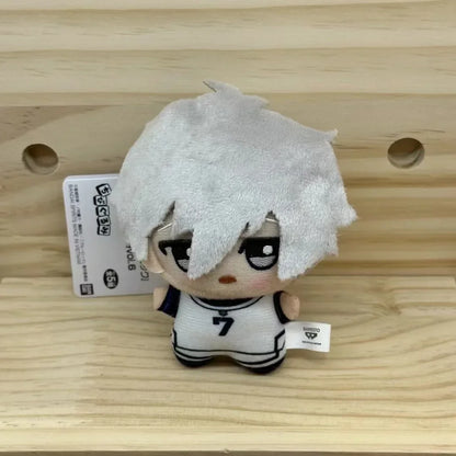 Mini Blue Lock Plush Keychain – Nagi Anime Backpack Charm & Cute Stuffed Doll Gift