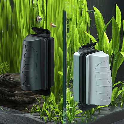 Magnetic Fish Tank Cleaning Brush – Carbon Fiber Algae & Moss Remover with Suspension Blade