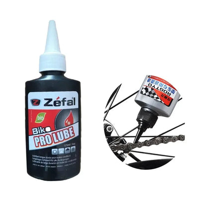 125ml Bicycle Special Lubricant - Dry Lube Chain Oil for MTB, Road Bike, Mountain Bike Fork & Flywheel Cycling Accessories