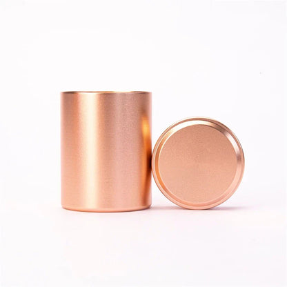 New Airtight Smell-Proof Stainless Steel Container — Mini Tea & Herb Stash Jar for Tea, Coffee Storage