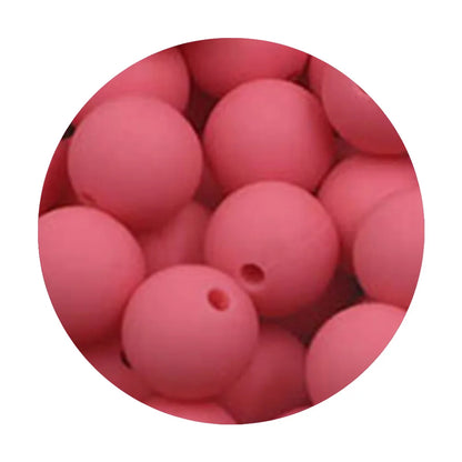 50Pcs Silicone Spacer Beads - 9/12/15mm Round Loose Beads for DIY Necklace Bracelet Jewelry Making