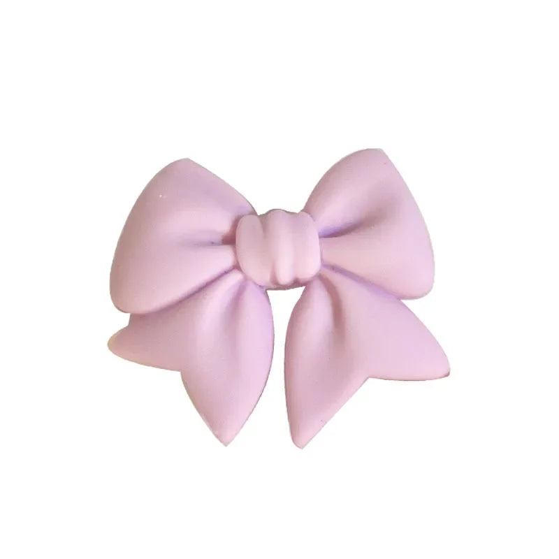 Cute Macaron Color Bow-Knot Smart Tok – Universal Phone Holder, Korean Style Grip Stand, Lazy Bracket for Smartphones