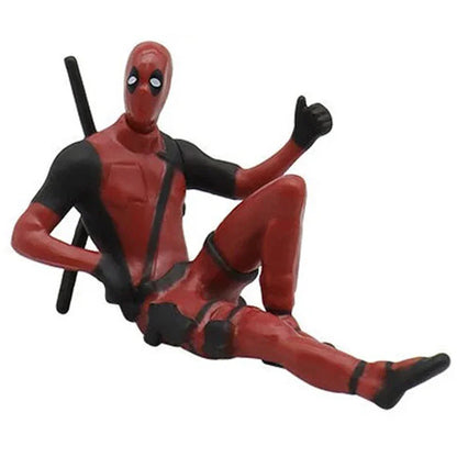 Deadpool & Wolverine Movie Figures – Cute Action Toy Dolls & Plush Decor for Kids’ Birthday Gifts