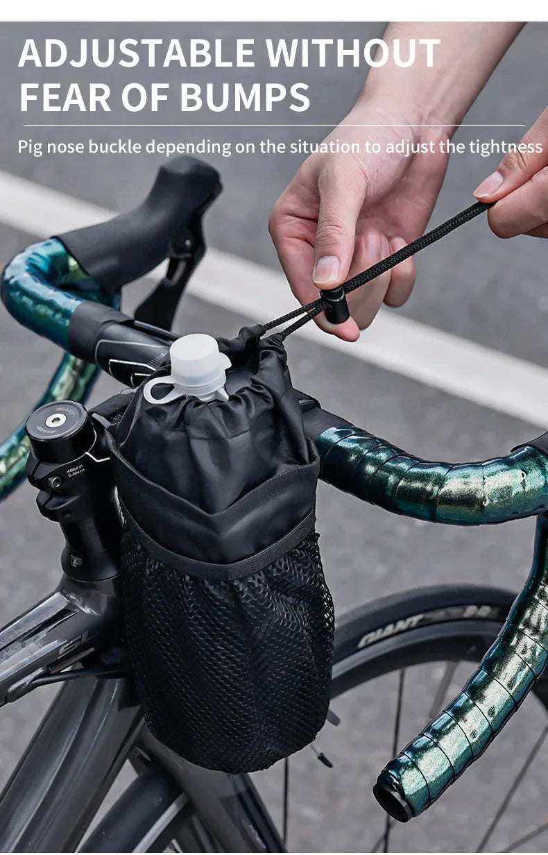 ESLNF Bike Water Bottle Holder – Insulated Cycling Kettle Carrier Pouch for MTB & Road Bicycles