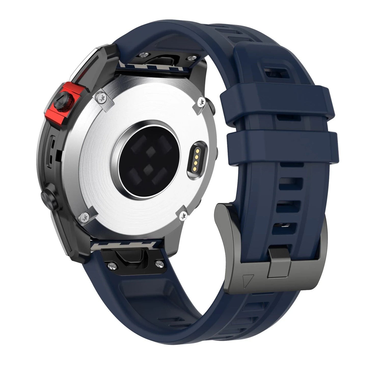 Silicone Watch Strap for Garmin Fenix 7X/7/7S/6/6X/5X/5S/3HR/945/935 – QuickFit 20/22/26mm Wrist Band