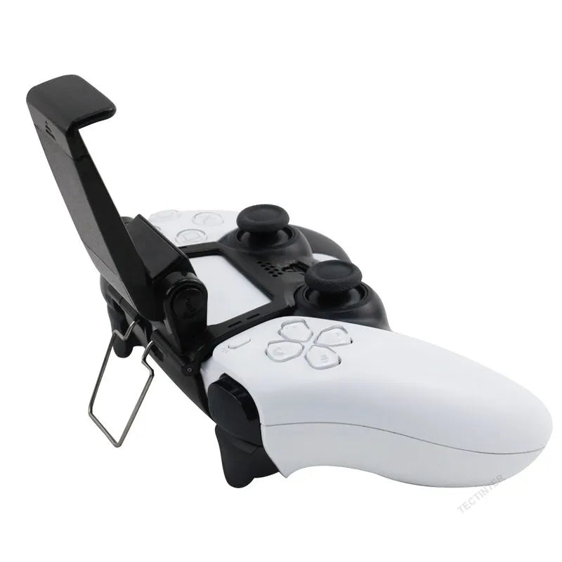 PS5 Controller Holder: Mobile Cell Phone Stand Mount for PlayStation 5 Gamepad - Compatible with Samsung S9/S8, Clip Bracket