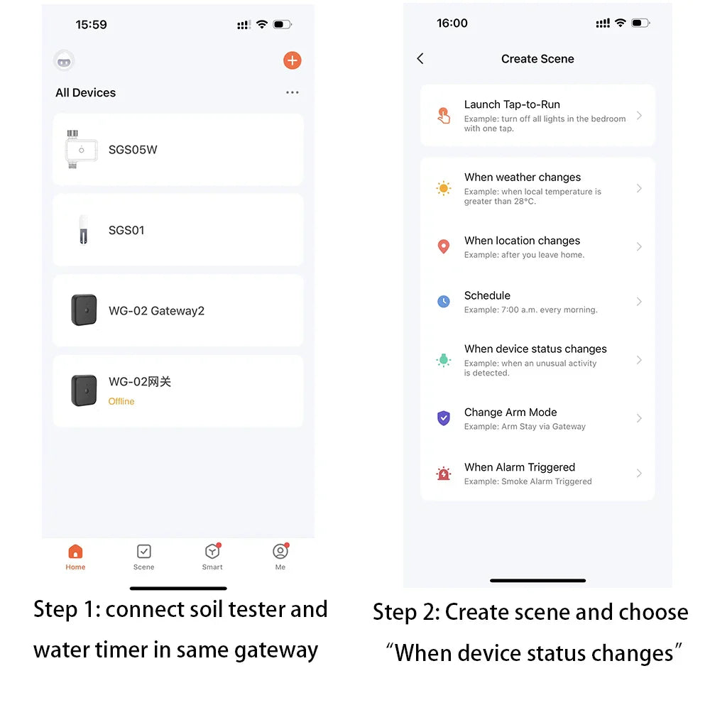WiFi Zigbee Smart Soil Tester – Bluetooth Moisture, Humidity & Temperature Sensor with Mobile App for Real-Time Plant Monitoring