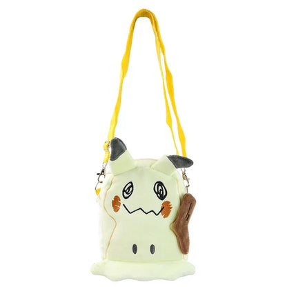 Pokemon Plush Backpack – Gengar, Mimikyu, Snorlax, Rowlet, Lucario & Charmander Anime Shoulder Bag Dolls