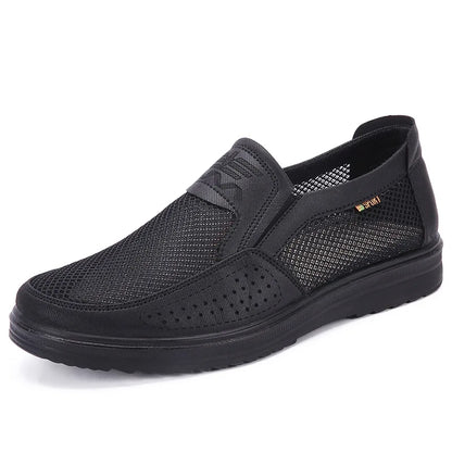 New Comfortable Men’s Casual Shoes – Breathable Mesh, Non-Slip Lightweight Sneakers, Summer Footwear in Big Sizes 38-48
