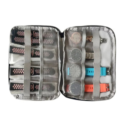 Waterproof Portable Watch Storage Box - Organizer for Men & Women, Smartwatch & Apple Watch Strap Holder