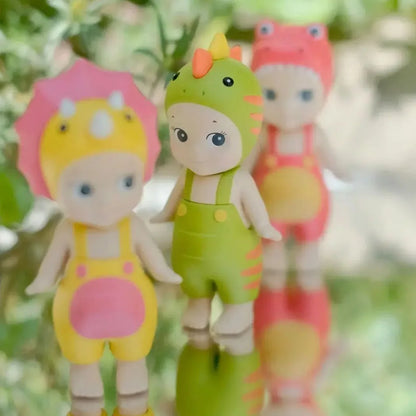 New Sonny Angel Dinosaur Series Hippie Doll – Cute Car & Mobile Phone Ornament Toy Gift for Kids