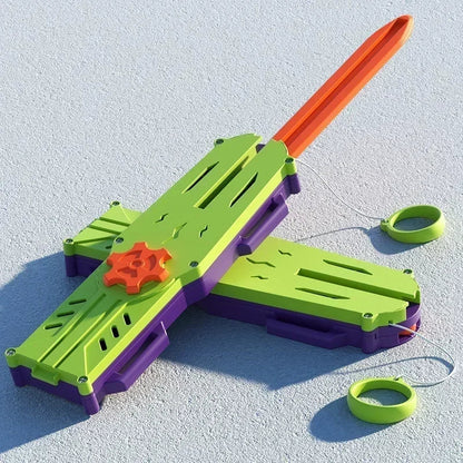 Parent-Child Telescopic Sword — Multiplayer Battle Fidget Toy | 3D Stress-Relief Toy