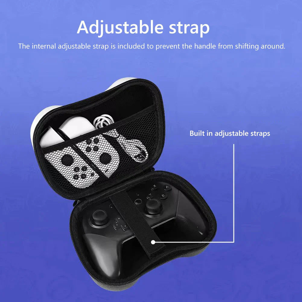 EVA Carrying Case for Xbox ONE S/X – Portable Storage Handle Bag, Shockproof Protective Case for PS5, PS4, PS3 & NS Switch Pro