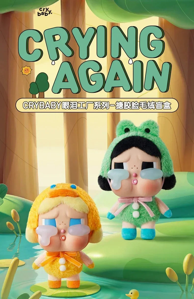 New Genuine Crybaby Crying Again Series Blind Box – Vinyl Face Doll Pendant Keychain Mystery Toy Gift