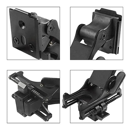 BOOIU Tactical Helmet Night Vision Mount – NVG PVS-14/PVS-7 Fast MICH Helmet Bracket Accessories