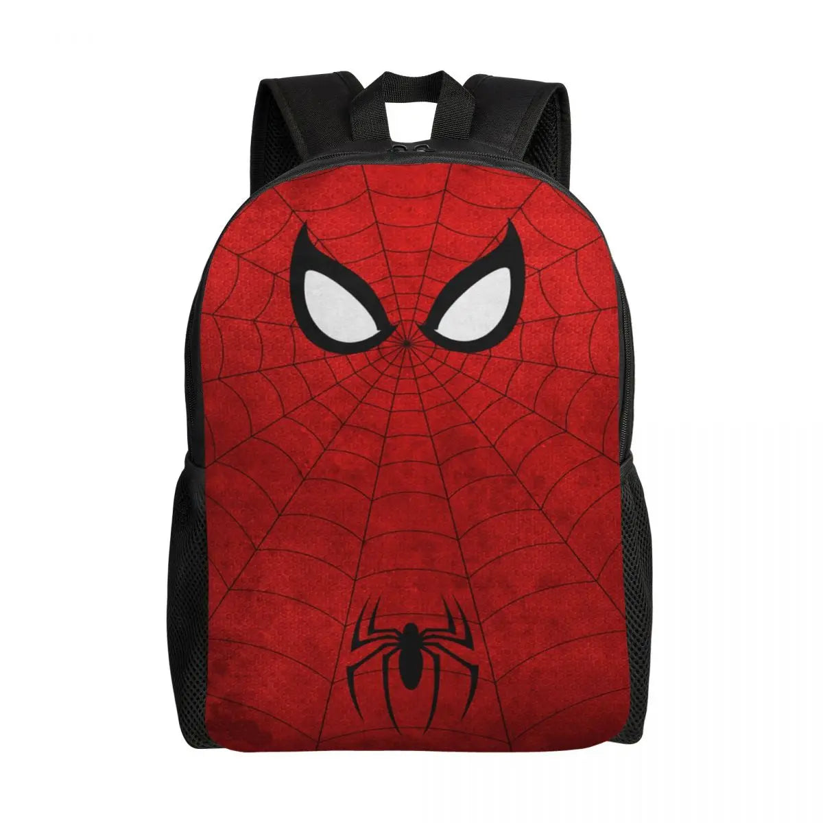 Custom Spider-Man Web Backpack – Water-Resistant School & College Bag for Men and Women