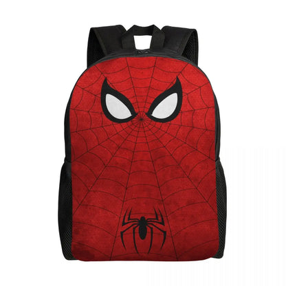 Custom Spider-Man Web Backpack – Water-Resistant School & College Bag for Men and Women