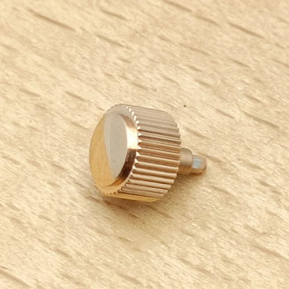 Silver, Gold & Black Watch Crown — Replacement for NH34/NH35/NH36 Movements SKX007