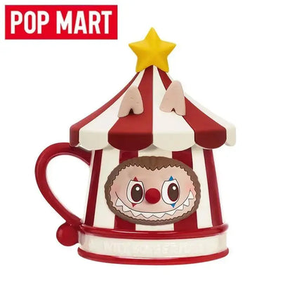 POP MART Labubu Ceramics Mug Blind Box – Why So Serious Series Cute Anime Collectible Toy & Halloween Gift