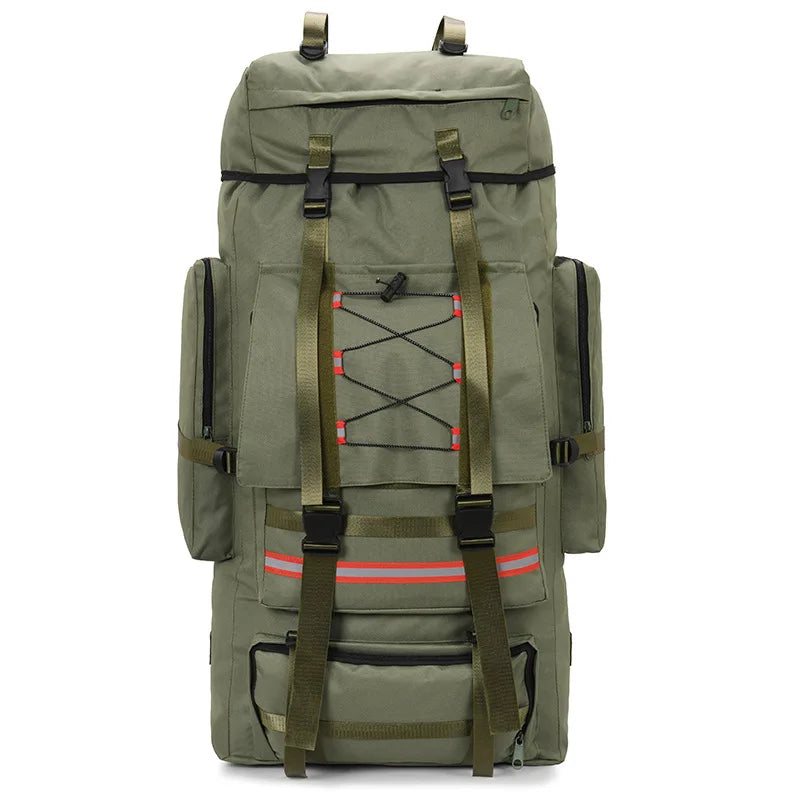130L Hiking & Camping Backpack - Large Molle Trekking Rucksack for Men, Outdoor Travel & Sports Bag