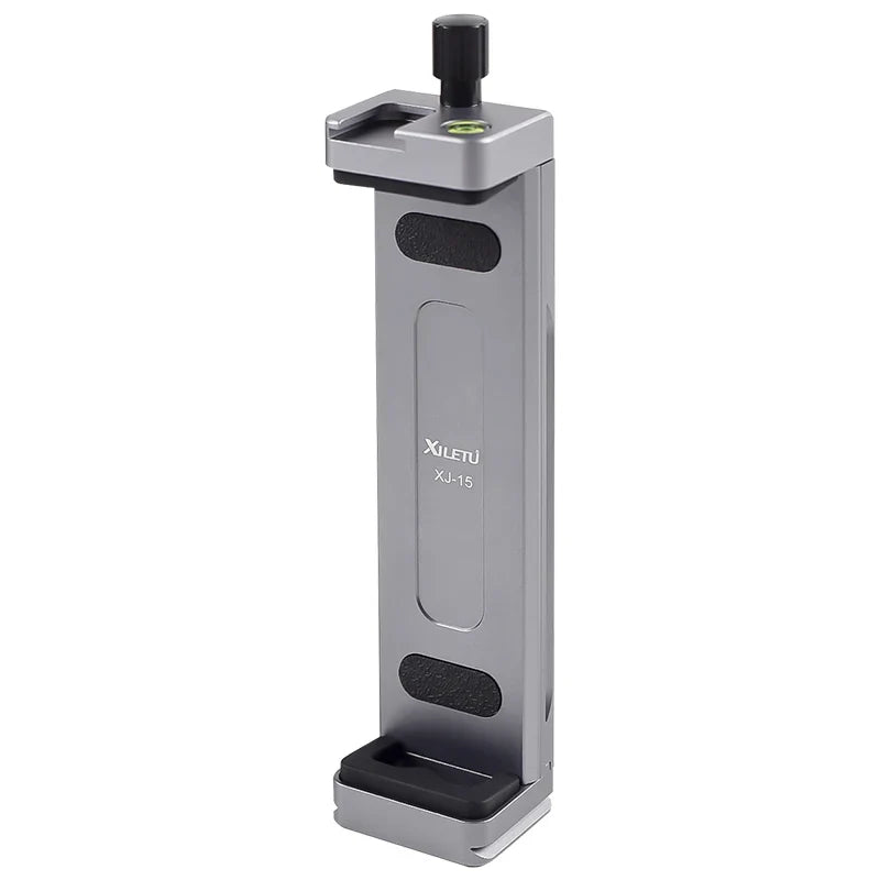 Universal Aluminum Alloy Tablet & Phone Stand – Adjustable Tripod Holder Clip for Mobile Devices
