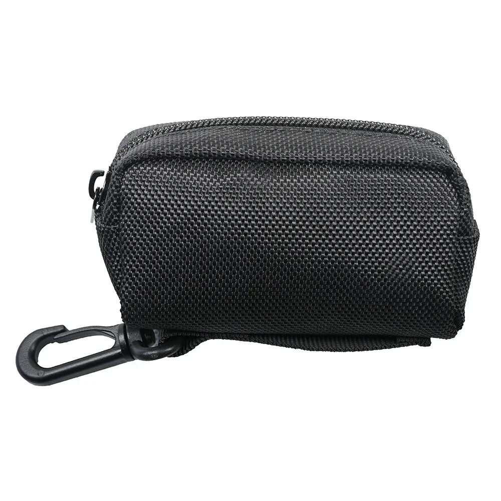 Waterproof Golf Ball Bag with Clip – Golf Tee Holder Pouch, Lightweight Fanny Pack Golf Ball Case, Golf Accessories