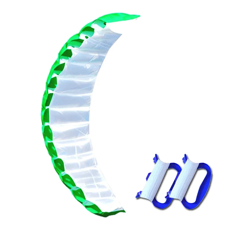 Dual Line Stunt Kite - Nylon Parafoil Power Kite for Beach, Surf, and Beginner Flying Sports