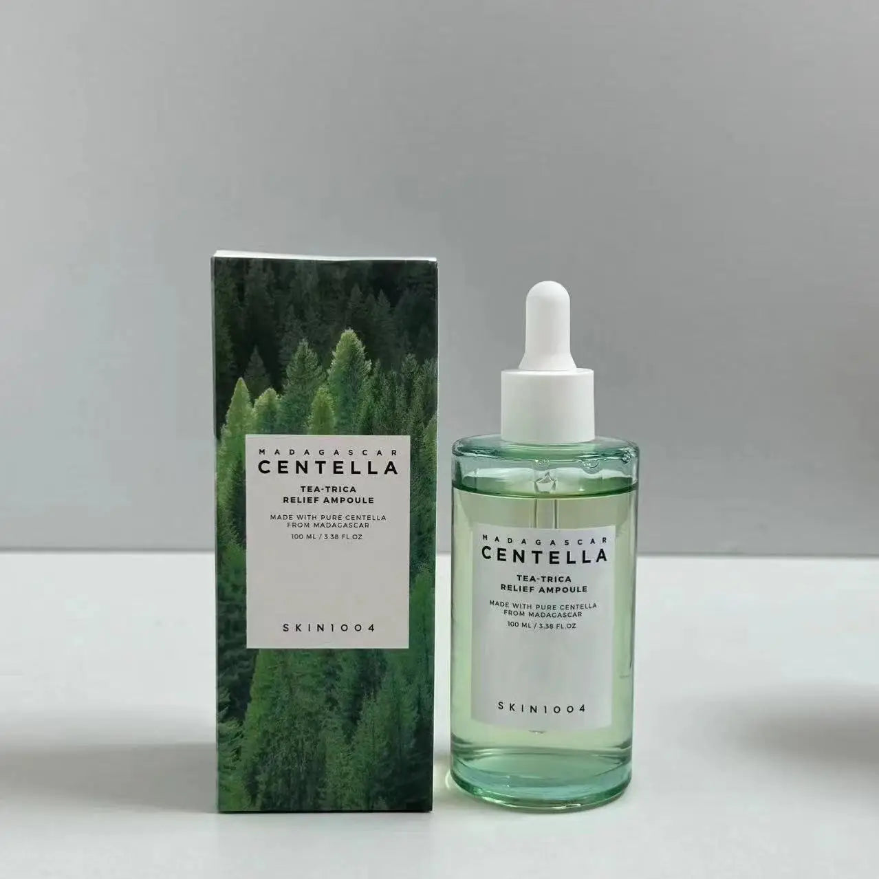 SKIN1004 Angel Skin Care Set — Centella Asiatica Essence, Eye Cream, Cleanser, Toner & Sun Cream for Moisturizing & Brightening