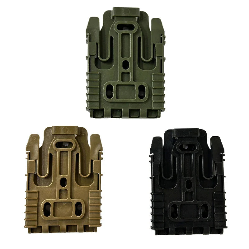 QLS Gun Holster Accessories Kit – Quick Locking System with QLS 19 & 22 Polymer Case Adapter