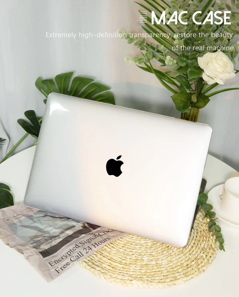 MacBook Air 13 Case - Compatible with MacBook Air M1, M2 (2023), Air 15, Pro 14 M3 (2023), and Pro 16 Cover - Laptop Accessories