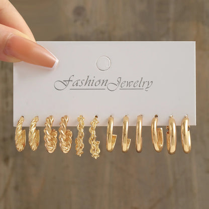 104-Piece Fashion Jewelry Set - Metal Pearl & Zircon Butterfly Earrings, Necklace, Bracelet and Rings for Women