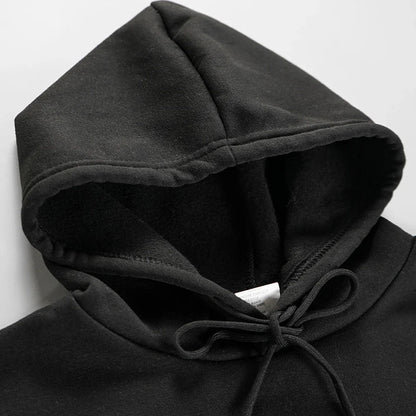 Men’s & Women’s Oversized Hoodies — Casual Fleece Pullover Sweatshirts Warm Spring Autumn Tops Black & Multi-Color