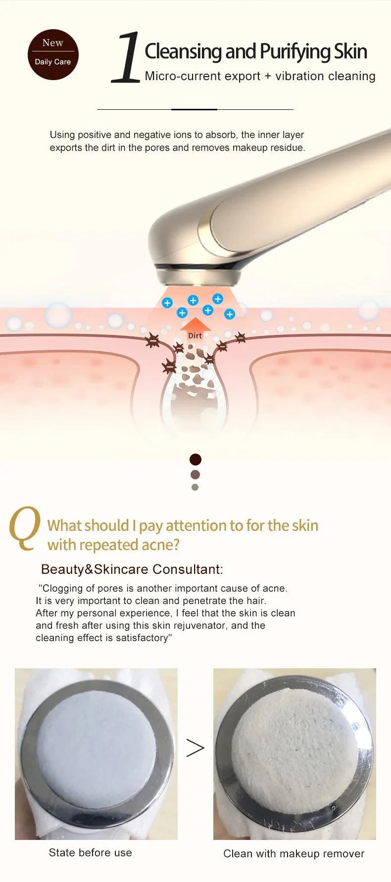 New RF Facial Lifting & Firming Beauty Device - EMS Microcurrent Rejuvenation, Home Face Care Tool, Perfect Gift Idea        4o