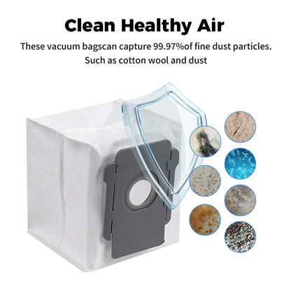 Roomba Replacement Dust Bags - Compatible with j6+, j7+, j8, j9+, i Series & S9+ Robot Vacuum Accessories