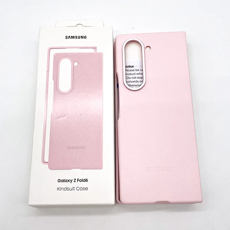Luxury Eco-Leather Business Case for Samsung Galaxy Z Fold 6 5G – High-Quality Protective Cover