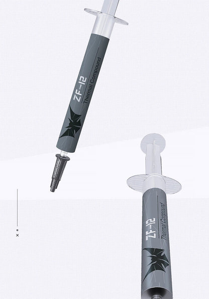 ZF-12 High-Quality CPU Thermal Paste — 12W Thermal Grease Silicone Paste for Processor Cooling
