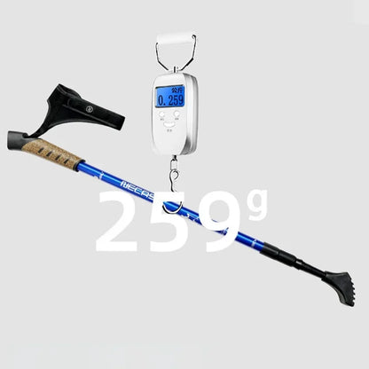 2PCS Nordic Walking Poles — Telescopic 7075 Aluminum Trekking Sticks for Hiking & Senderismo