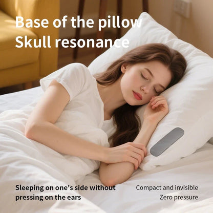 Bone Conduction Sleep Speaker - Bluetooth Under Pillow Speaker Sleep Aid Device for Relaxation & Rest 2026