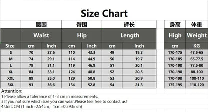 UETEEY Men’s Summer Shorts — Gym, Running & Fitness Quick-Dry Workout Pants