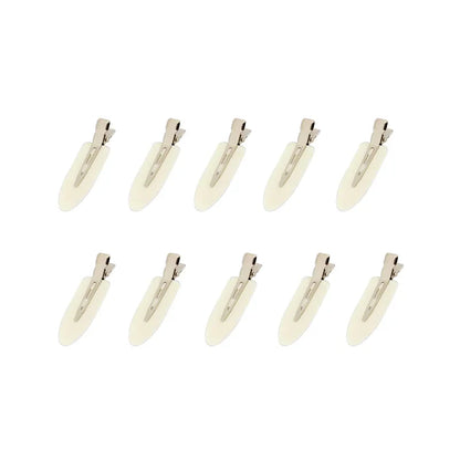 10PCS No Crease Hair Clips Set – Basic Hairpins for Women & Girls, No Bend, Styling & Makeup Accessories