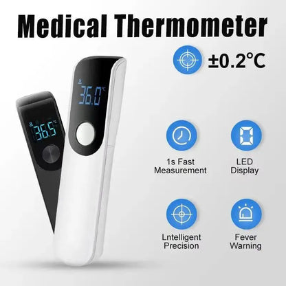 Celsius Display Digital Infrared Thermometer | Non-Contact Medical Temperature Gun Hygrometer