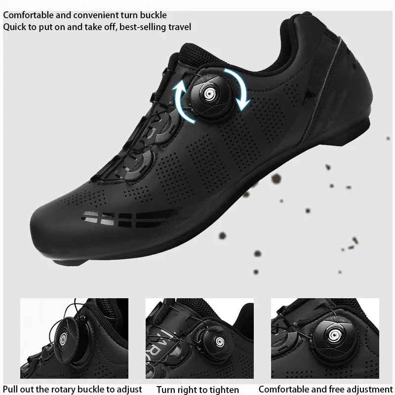 LiXingMing Road Cycling Shoes — Men & Women Racing Sneakers with SPD Cleats