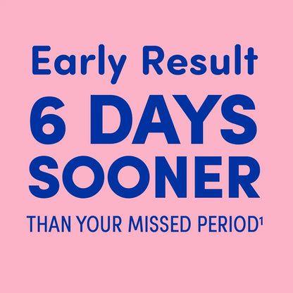 50 Pregnancy Test Strips – Early Detection HCG Tests for Women, Over 99% Accurate, Results Up to 6 Days Early