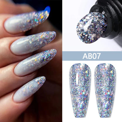 BORN PRETTY 30ML Nail Rhinestone Glue - Gel Adhesive for 3D Nail Charms, Bling Gems & Nail Decoration Supplies