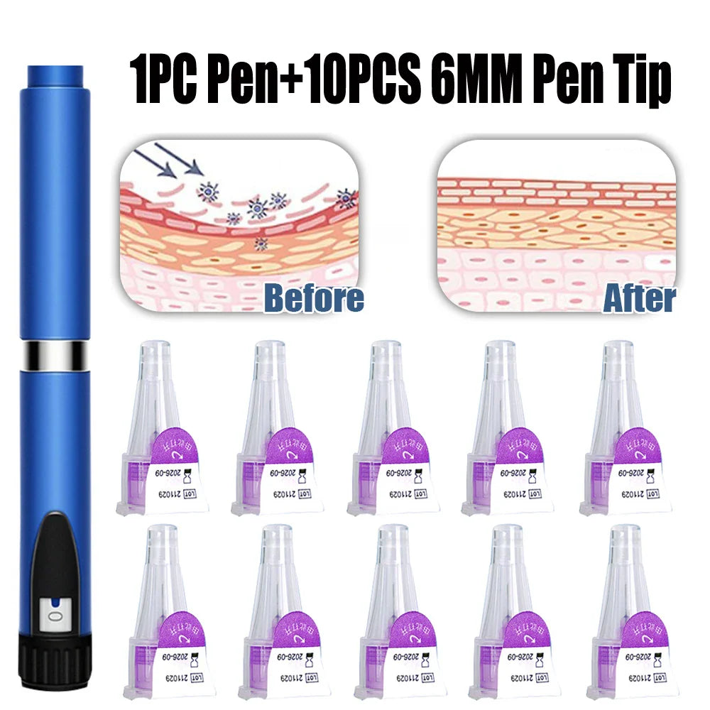 Magic Tattoo Pen 3ml Empty Cartridges – Compatible with Lilly Insulin Injection Pen for Medical & Aesthetic Use